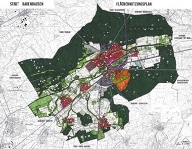 Flächennutzungsplan der Stadt Babenhausen