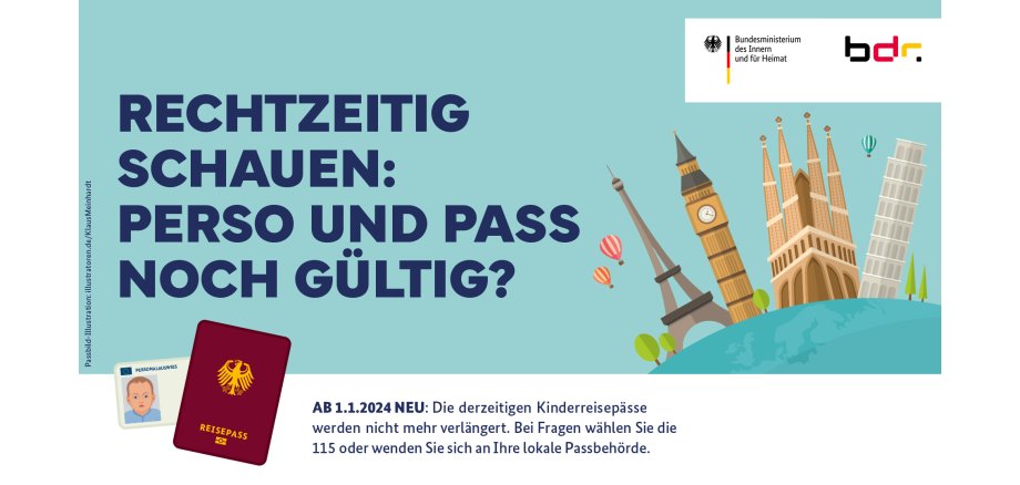 Header - Rechtzeitig schauen: Perso und Pass und gültig?