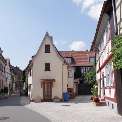 Hier sieht man die Altstadt von Babenhausen